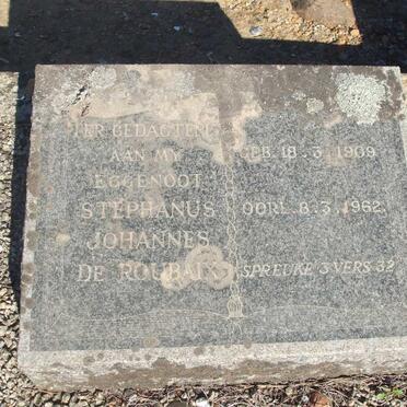 ROUBAIX Stephanus Johannes, de 1909-1962