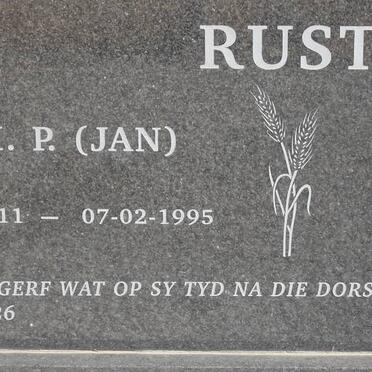 RUST J.M.P. 1911-1995