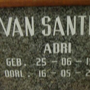 SANTEN Adri, van 1953-2000