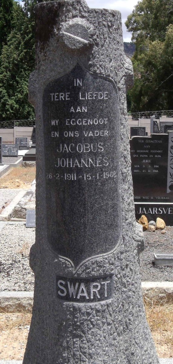 SWART Jacobus Johannes 1911-1968