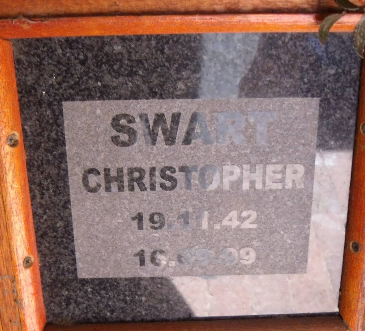 SWART Christopher 1942-1999
