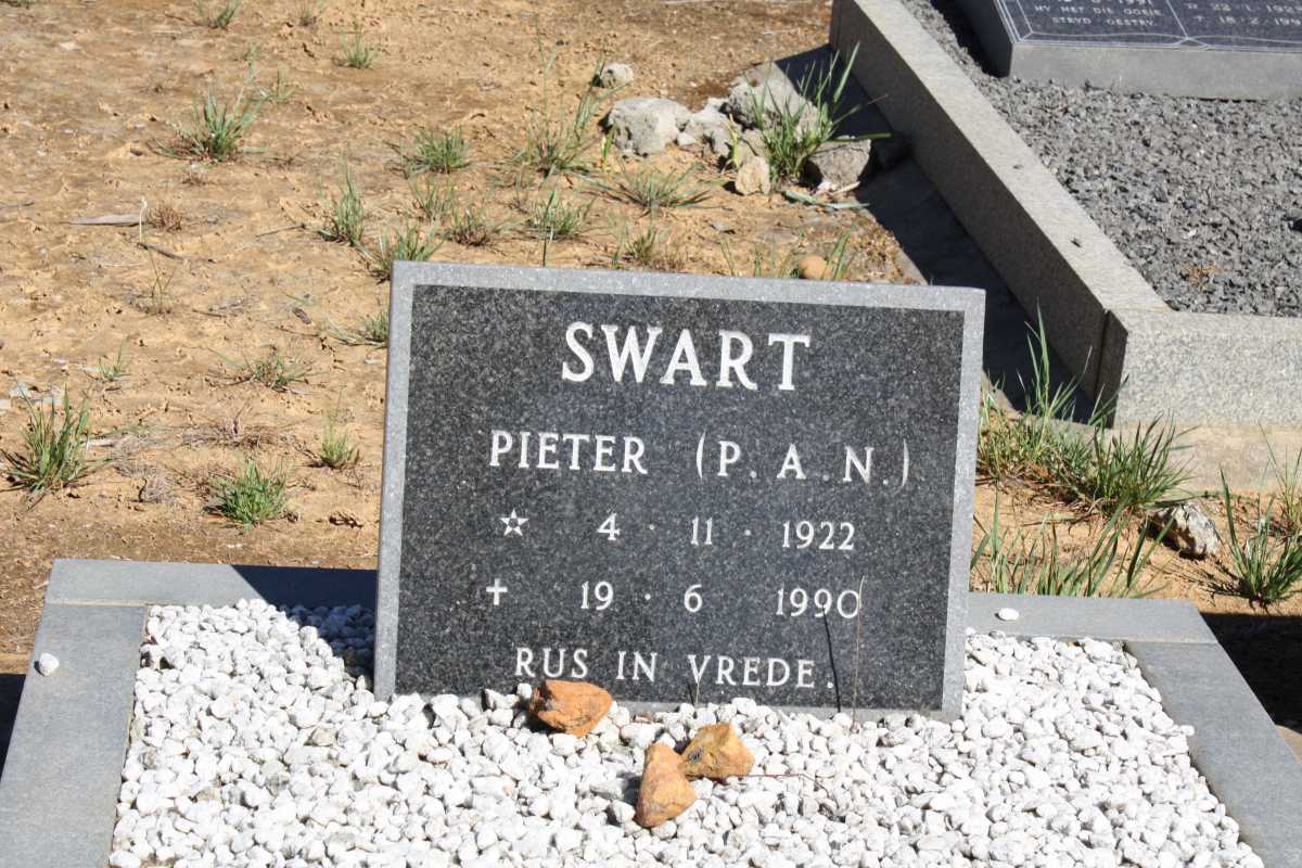 SWART P.A.N. 1922-1990