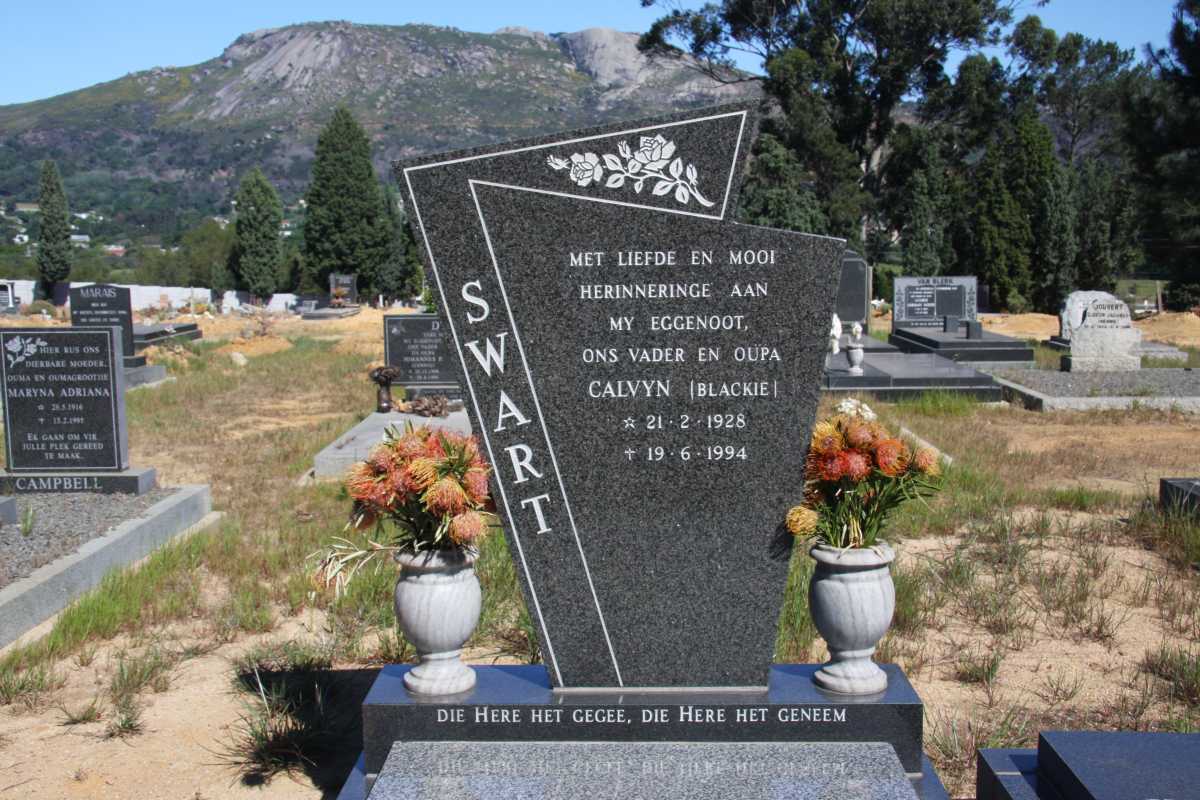 SWART Calvyn 1928-1994