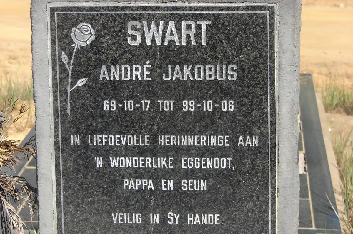 SWART Andre Jakobus 1969-1999