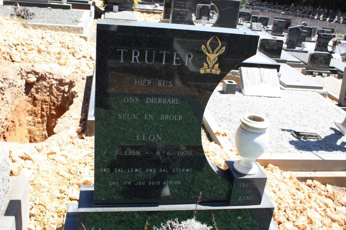 TRUTER Leon 1958-1979