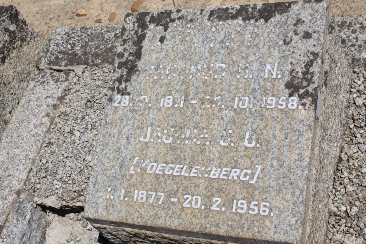 ? N. 1871-1958 &amp; Jacoba ? nee KOEGELENBERG 1877-1956