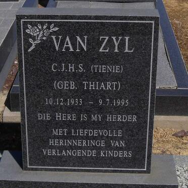 ZYL C.J.H.S., van nee THIART 1933-1995