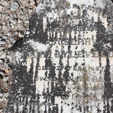 BYLEVELD Joseph Joh. 1887-1918