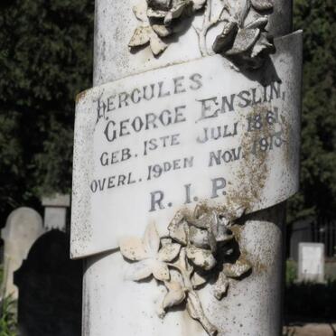 ENSLIN Hercules George 1861-1913
