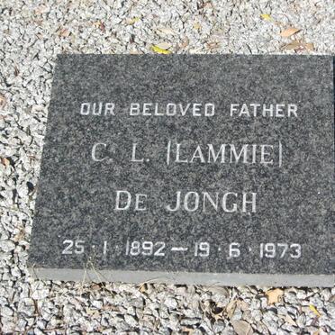 JONGH C.L., de 1892-1973