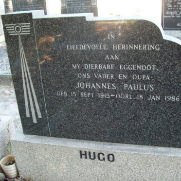 HUGO Johannes Paulus 1915-1986