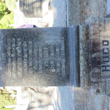 HUGO Francois ? 1876-193? &amp; Bettie DU TOIT 18?7-1969