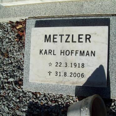 METZLER Karl Hoffman 1918-2006