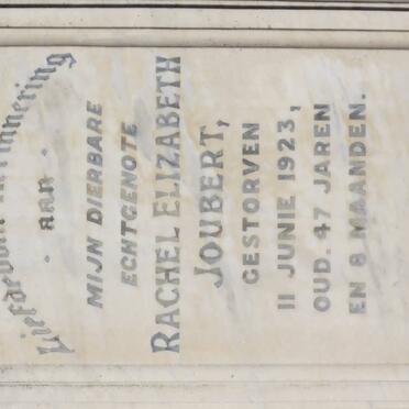 JOUBERT Rachel Elizabeth -1923