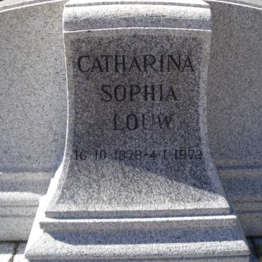 LOUW Catharina Sophia 1878-1972