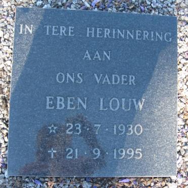 LOUW Eben 1930-1995
