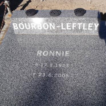 LEFTLEY Ronnie, Bourbon 1923-2005
