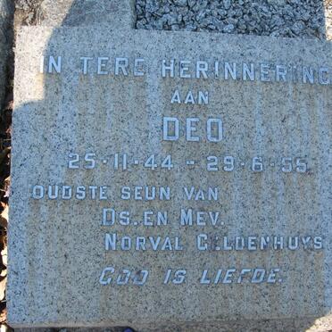 GELDENHUYS Deo 1944-1955 
