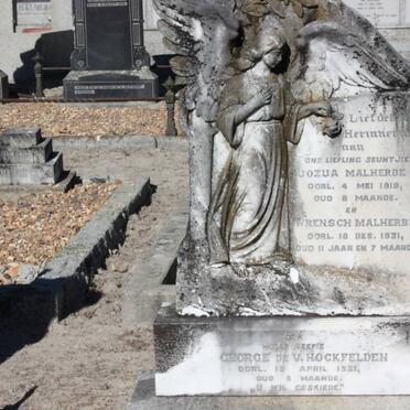 MALHERBE Jozua -1919 :: MALHERBE Wrensch -1931 :: HOCKFELDEN George De V. -1921