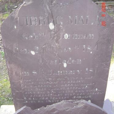 MALAN Huibrhg nee Baartman 184?-18??