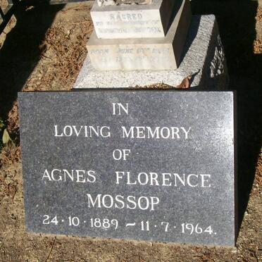 MOSSOP Agnes Florence 1889-1964