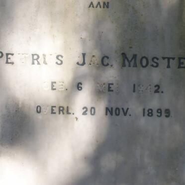 MOSTERT Petrus Jac. 1842-1899