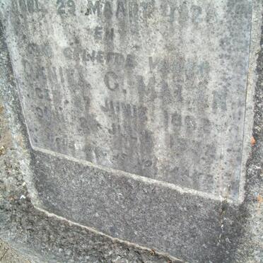 MALAN Daniel G. 1862-1932