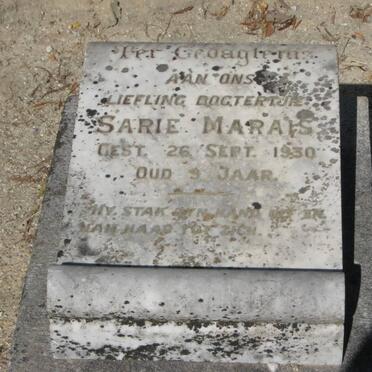 MARAIS Sarie -1930