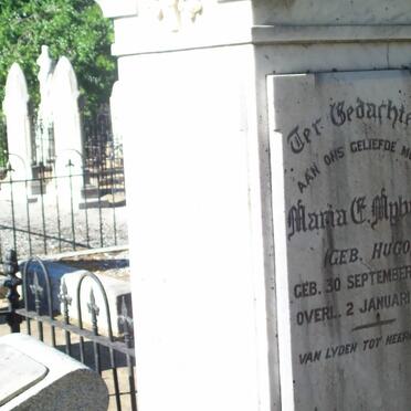 MYBURGH Maria C. nee HUGO 1845-1929 