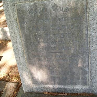 PLESSIS Charl Samuel, du -1931 &amp; Anna C.F. DU TOIT 1890-1937