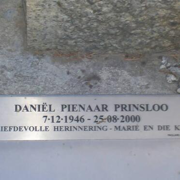 PRINSLOO Daniel Pienaar 1946-2000