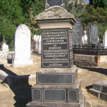 RETIEF Pieter J. 1825-1867 &amp; Susanna M.M. HAUPTFLEISCH 1824-1901 :: RETIEF Francois Hermanus P.J. 1851-1920