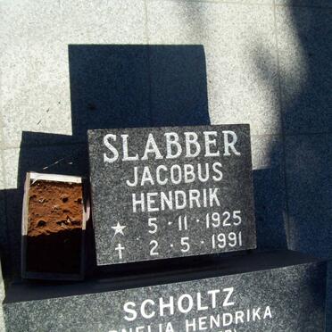 SLABBER Jacobus Hendrik 1925-1991