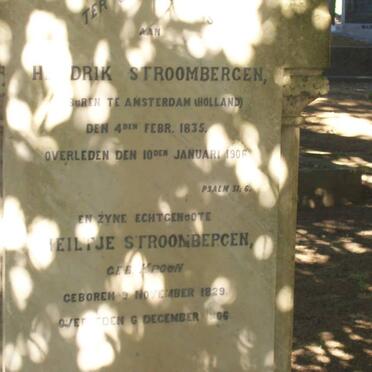 STROOMBERGEN Hendrik 1835-1906 &amp; Heiltje KROON 1829-1906