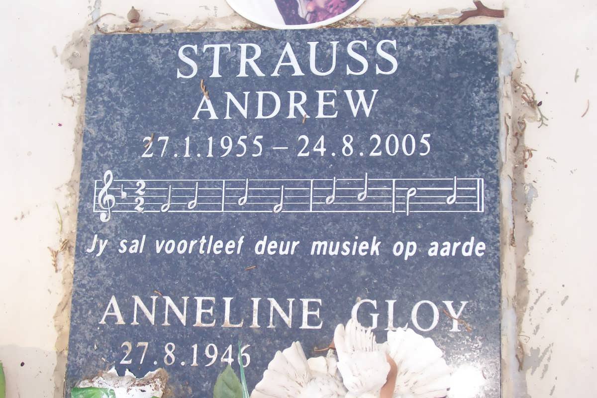 STRAUSS Andrew 1955-2005 :: GLOY Anneline 1946-