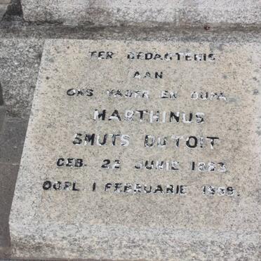 TOIT Marthinus Smuts, du 1883-1959