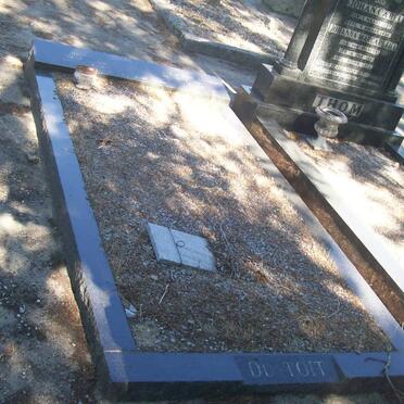 TOIT Josua S., du 1891-1972 &amp; Susanna J.J. BOSMAN 1891-1991