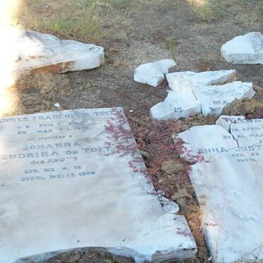 TOIT Albertus Johannes Francois, du 1816-1878 &amp; Johanna Hendrika SMUTS 1817-1908