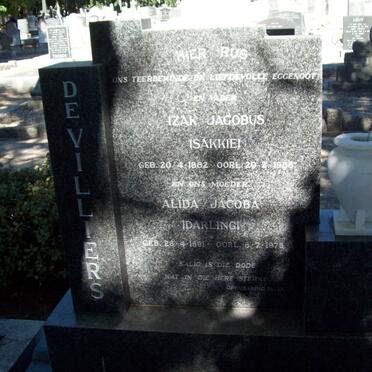 VILLIERS Izak Jacobus, de 1882-1956 &amp; Alida Jacoba DARLING 1891-1975