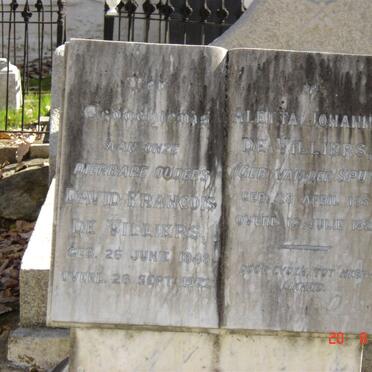 VILLIERS David Francois, de 1848-1922 &amp; Aletta Johanna VAN DER SPUY 1857-1926