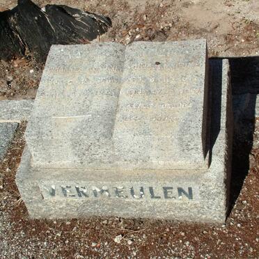 VERMEULEN Johannes Hendrik 1860-1944 &amp; Maria E.M. 1877-1957