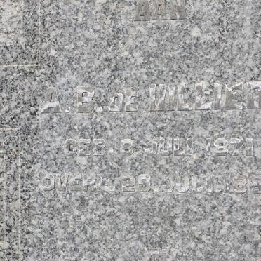 VILLIERS A.B., de 1871-1884