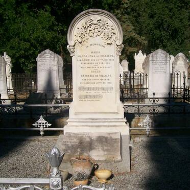 VILLIERS Rocco Catarozia, de 1838-1902 &amp; Maria Magdalena LOUW 1843-1896