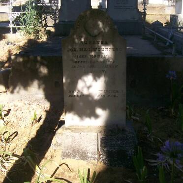 WOUDBERG Susanna Johanna Magdalena nee MARAIS -1883 :: BANTJES Anna Magdalena -1883