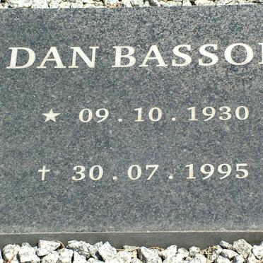 BASSON Dan 1930-1995
