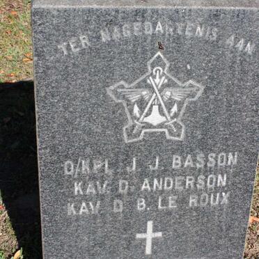BASSON J.J. :: ANDERSON D. ::  ROUX D.B., le
