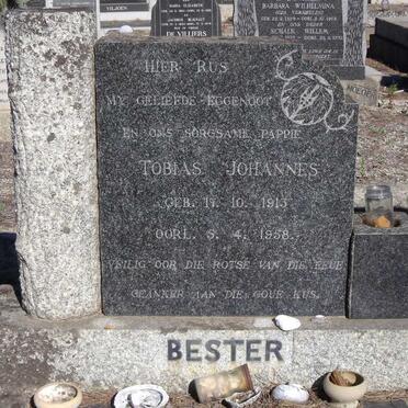 BESTER Tobias Johannes 1913-1958
