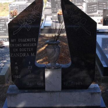 BEUKES Zandra M. 1963-1988