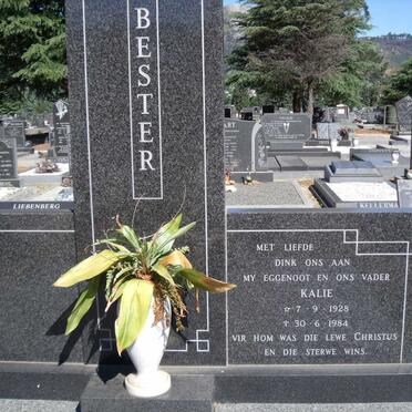 BESTER Kalie 1928-1984