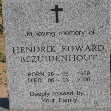 BEZUIDENHOUT Hendrik Edward 1969-2008